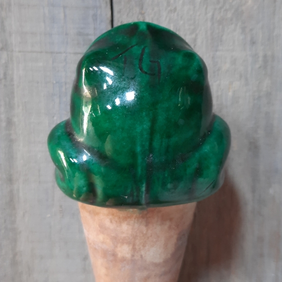 Vintage Frog Clay Pottery Watering Plant Feeder Spike - Picture 14 of 16